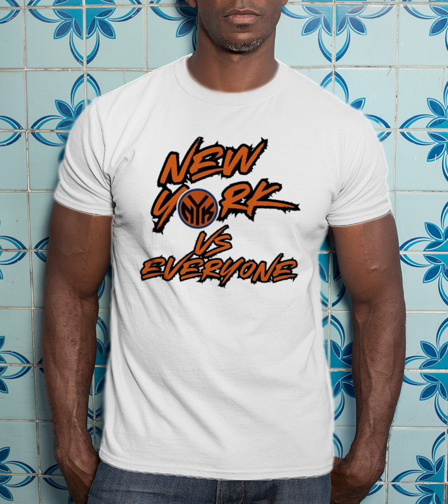 New York Knicks Vs Everyone NY Basketball Rivalry T-Shirt