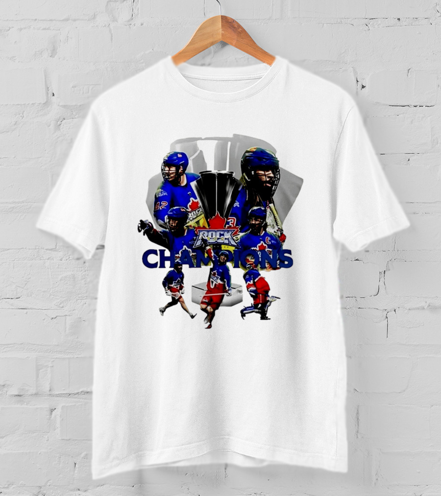 Toronto Rock Lacrosse Champions 2026 National League Victory T-Shirt