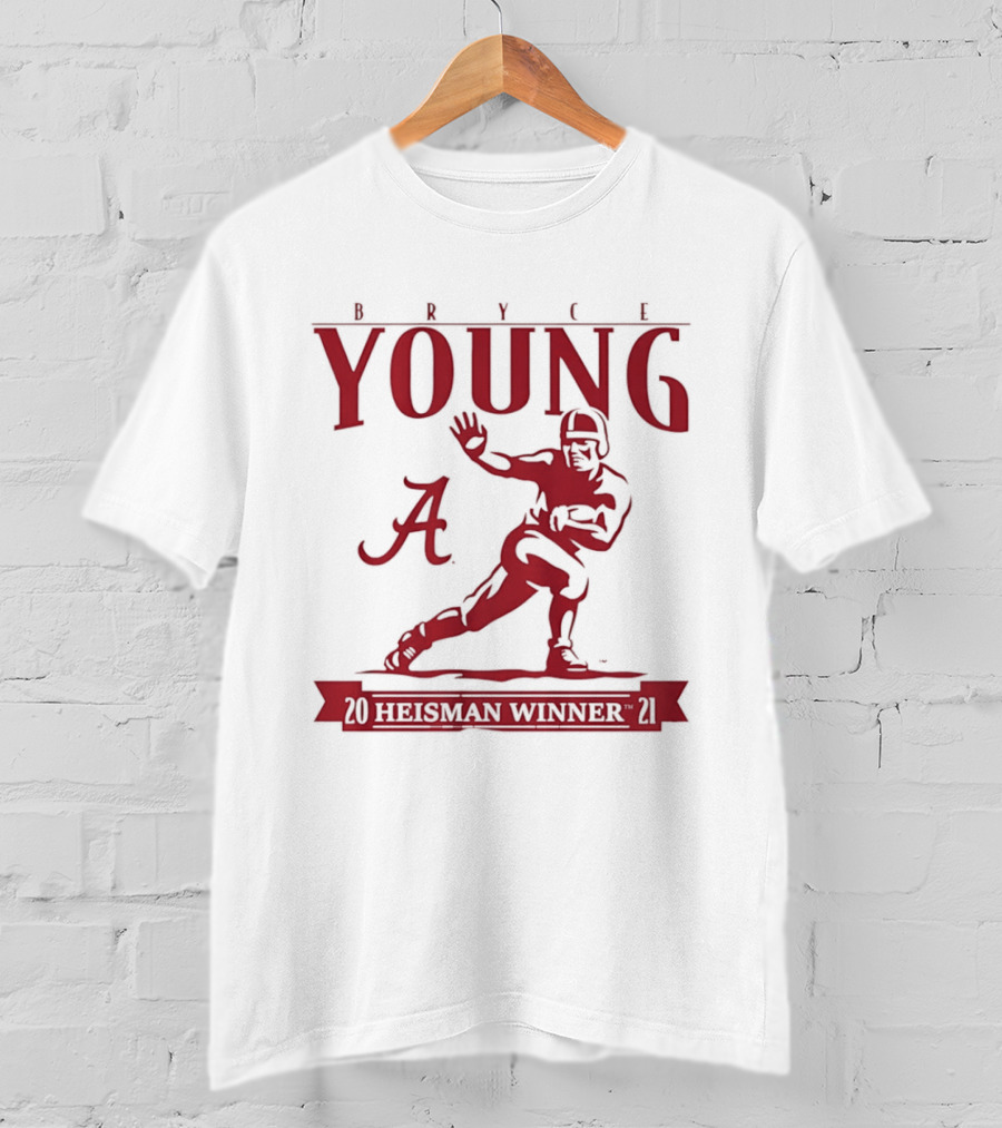 Bryce Young Alabama Crimson Tide A Heisman Winner T-Shirt