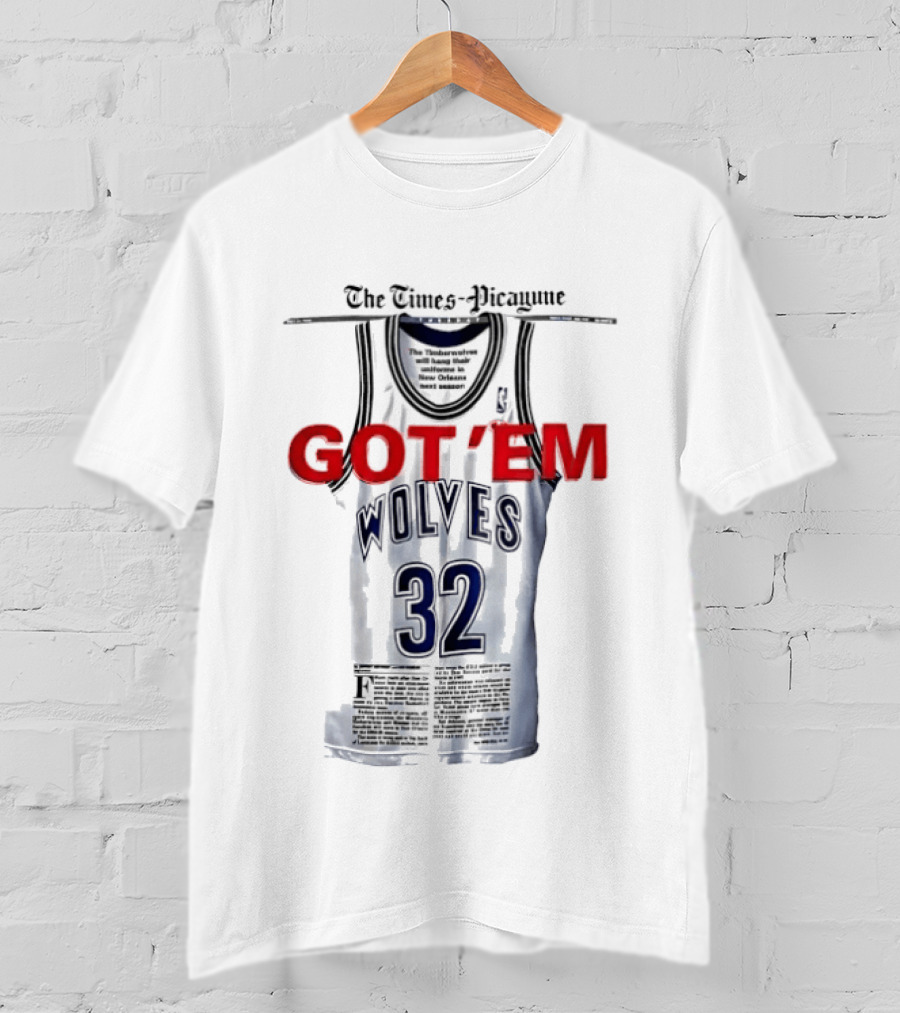 The Times Picayune Got 'Em Wolves 32 T-Shirt