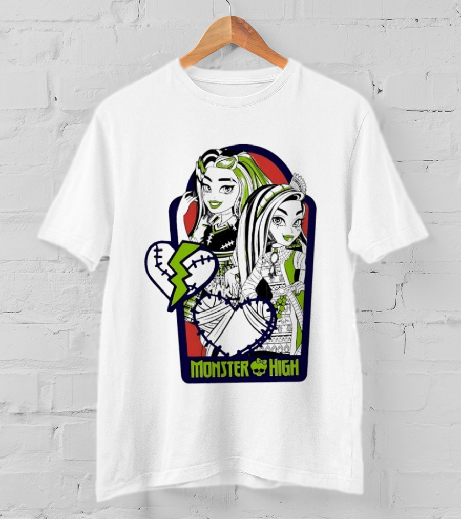 Monster High Cleo De Nile And Frankie Stein Fashion Doll T-Shirt