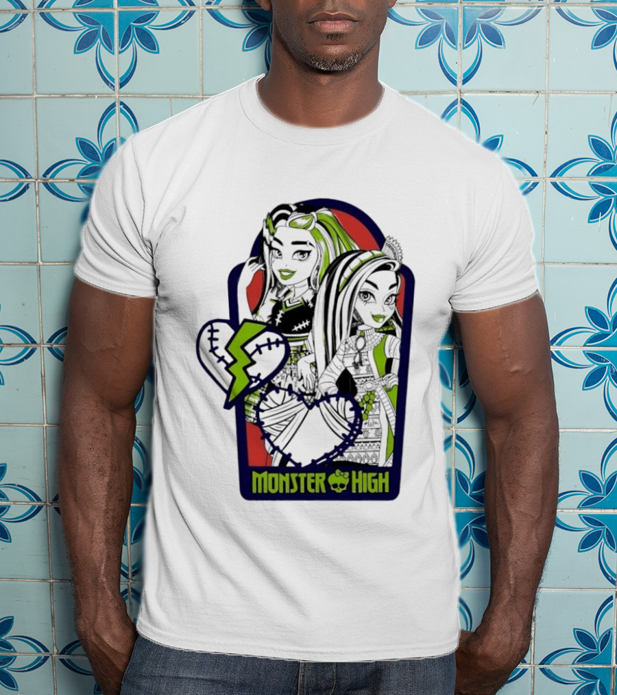 Monster High Cleo De Nile And Frankie Stein Fashion Doll T-Shirt