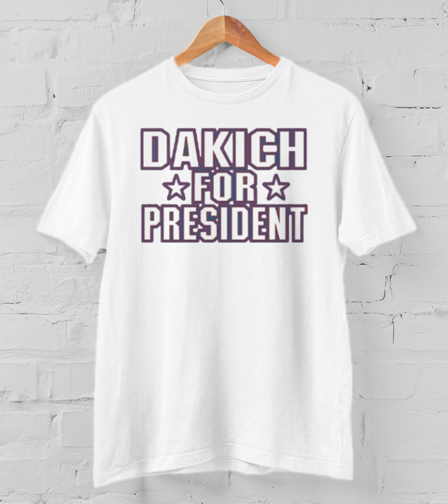 Dakich For President Stars T-Shirt