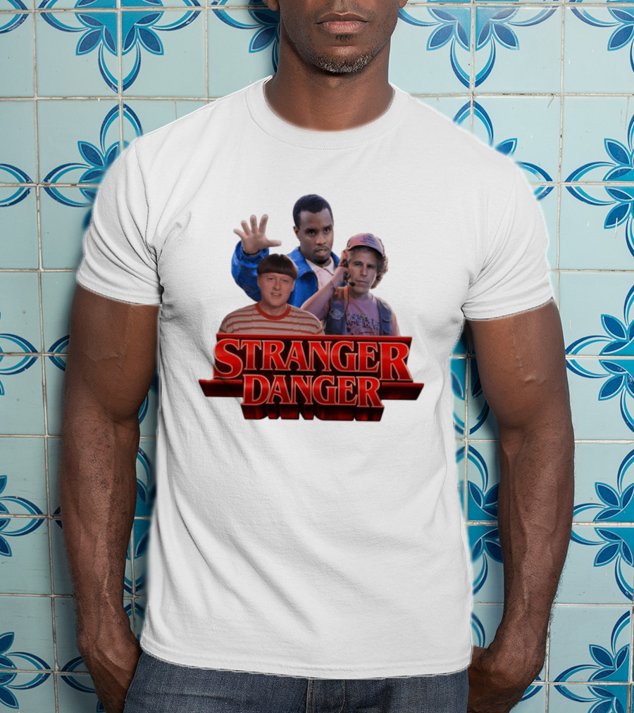 Stranger Danger Stranger Things Jeffrey Epstein Diddy T-Shirt