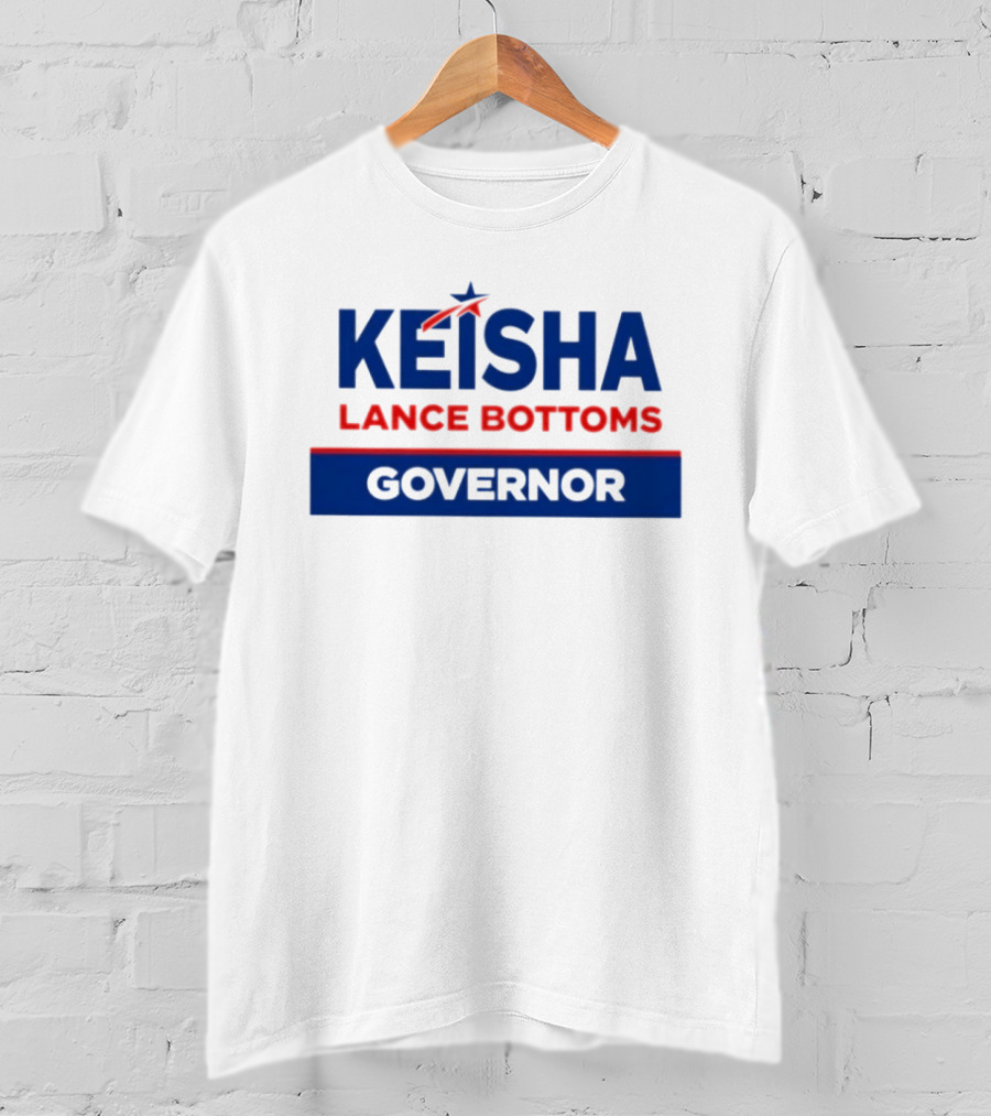 Keisha Lance Bottoms Governor Political Campaign Election Star T-Shirt