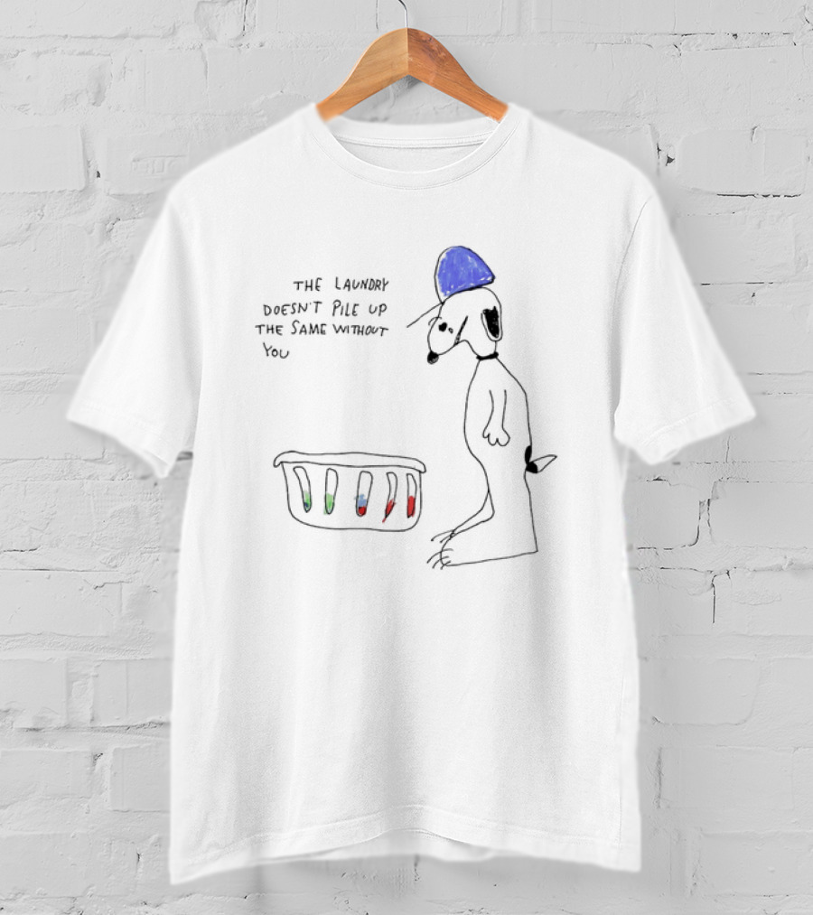 Snoopy The Laundry Doesn't Pile Up The Same Without You T-Shirt