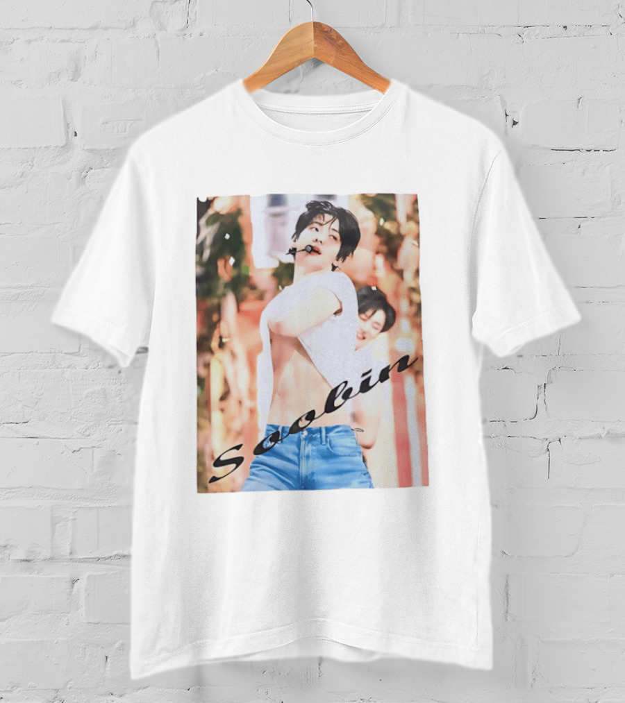 Soobin TXT Abs Performance Stage Fashion T-Shirt