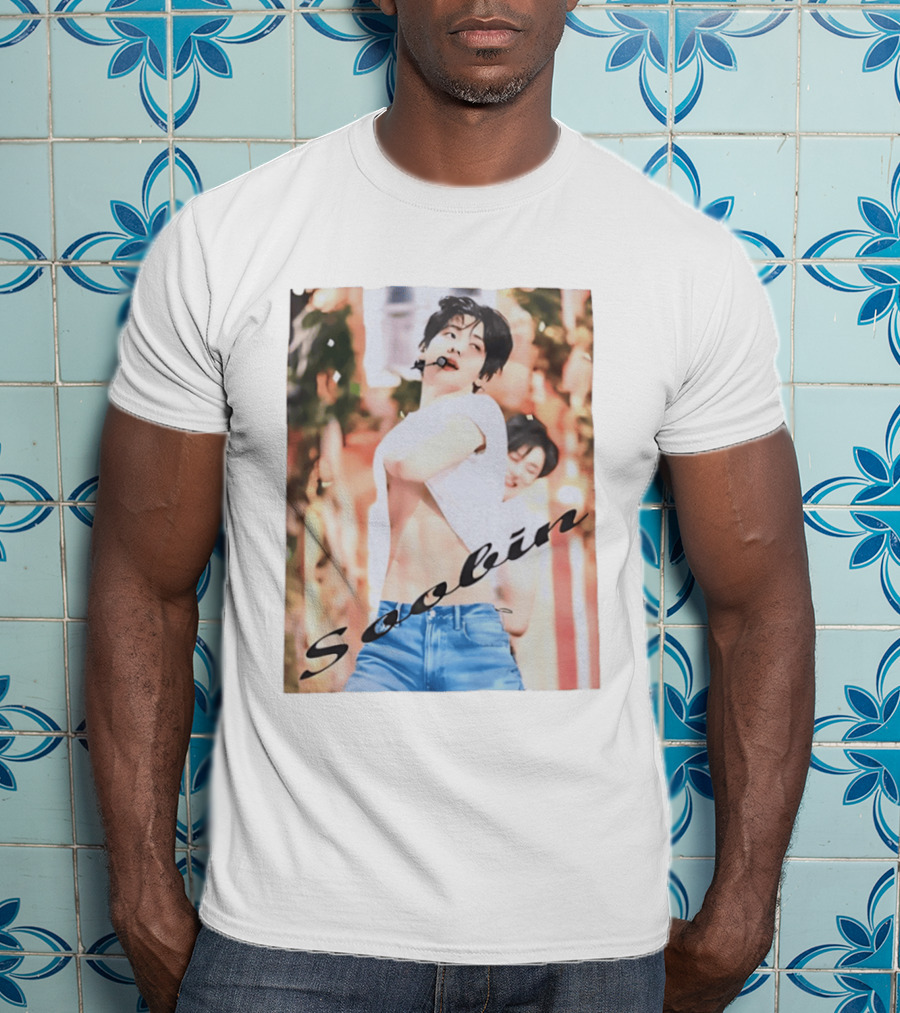 Soobin TXT Abs Performance Stage Fashion T-Shirt