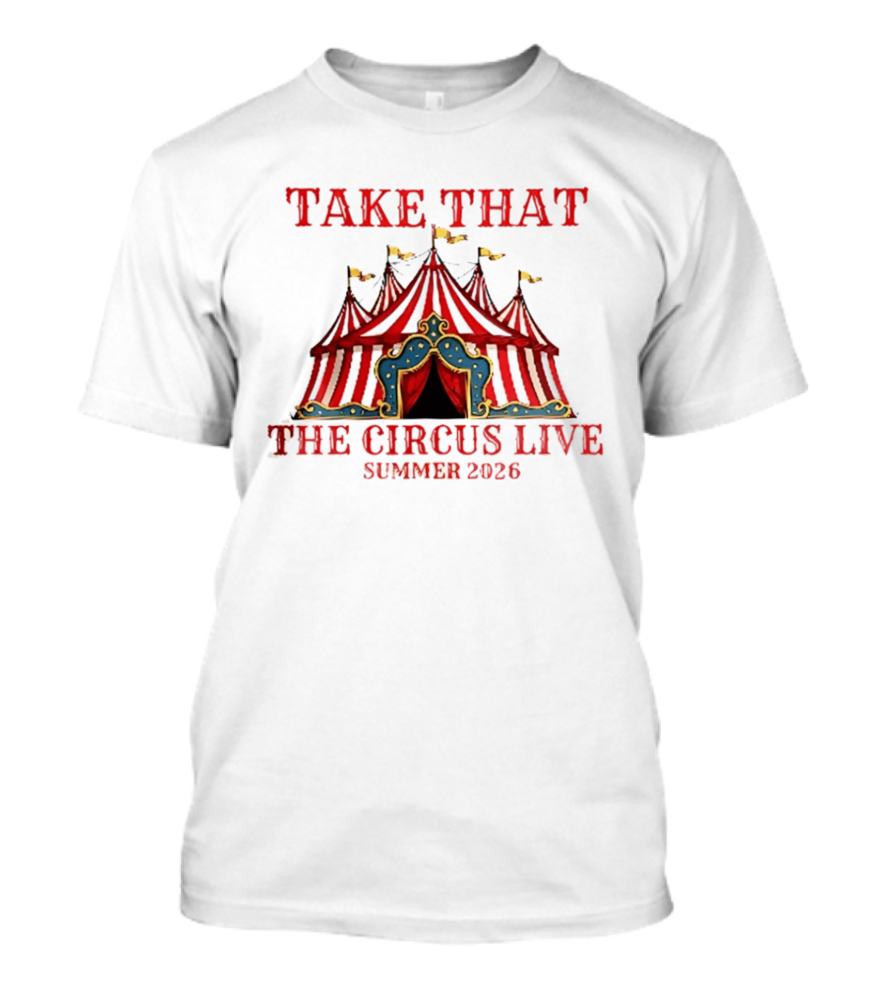 Take That The Circus Live Summer 2026 T-Shirt