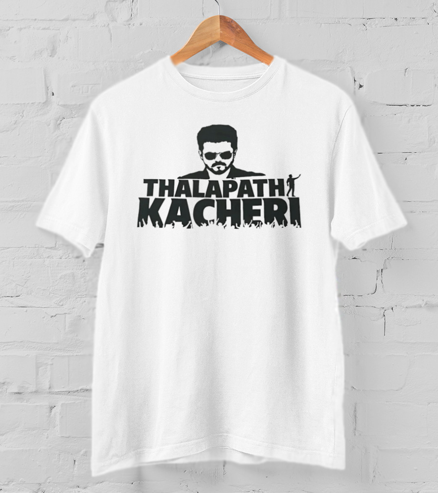 Thalapathy Vijay Thalapath Kacheri T-Shirt