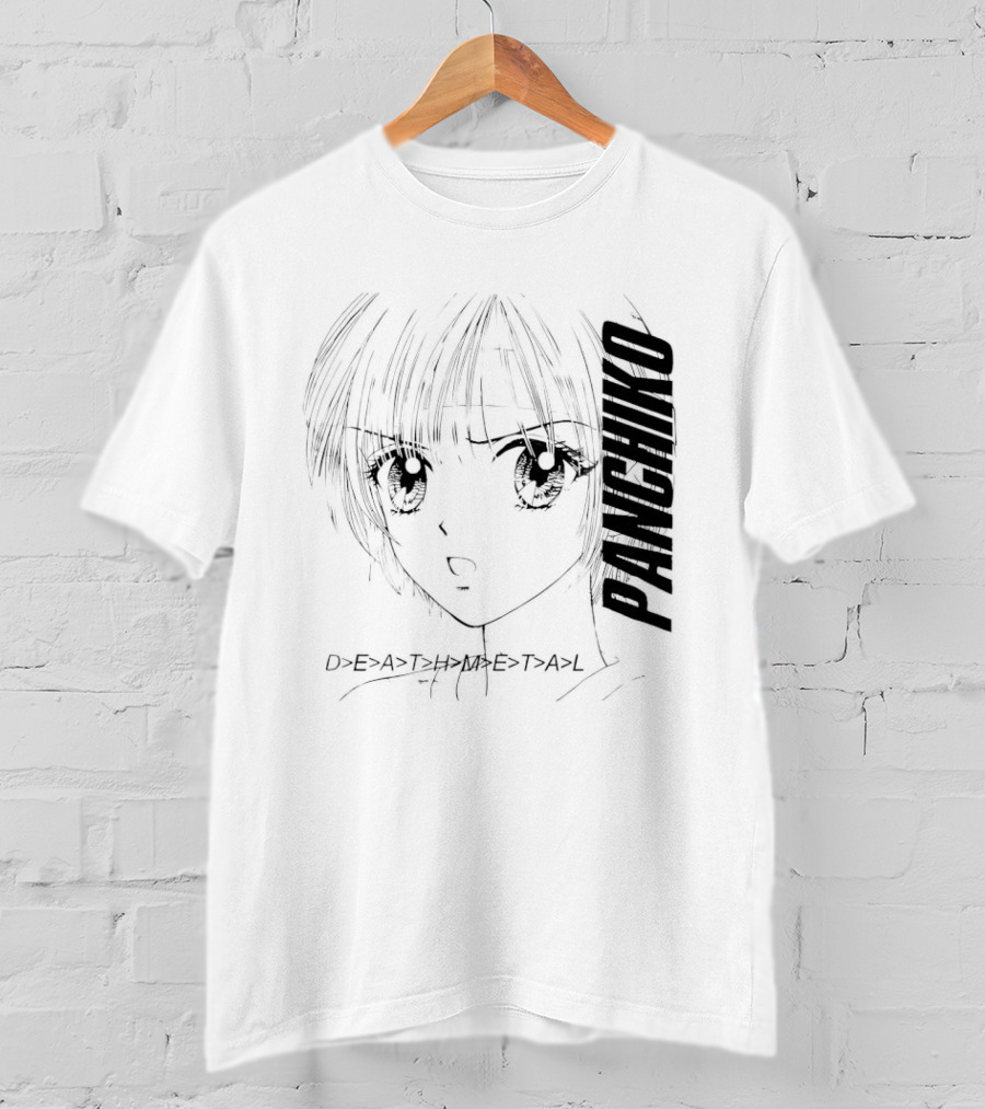 Panchiko Death Metal Manga T-Shirt