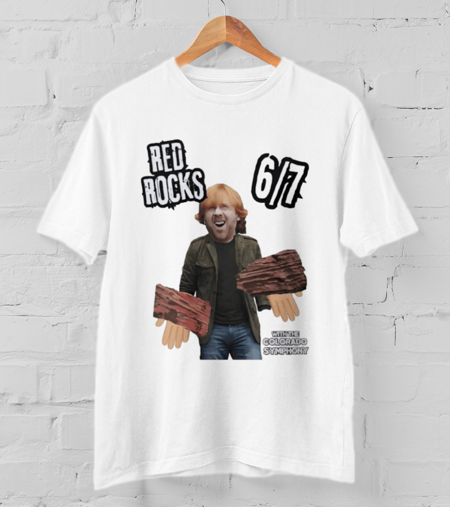 Trey Anastasio Red Rocks 6/7 With The Colorado Symphony T-Shirt
