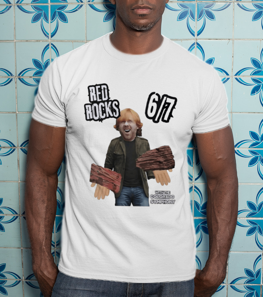 Trey Anastasio Red Rocks 6/7 With The Colorado Symphony T-Shirt