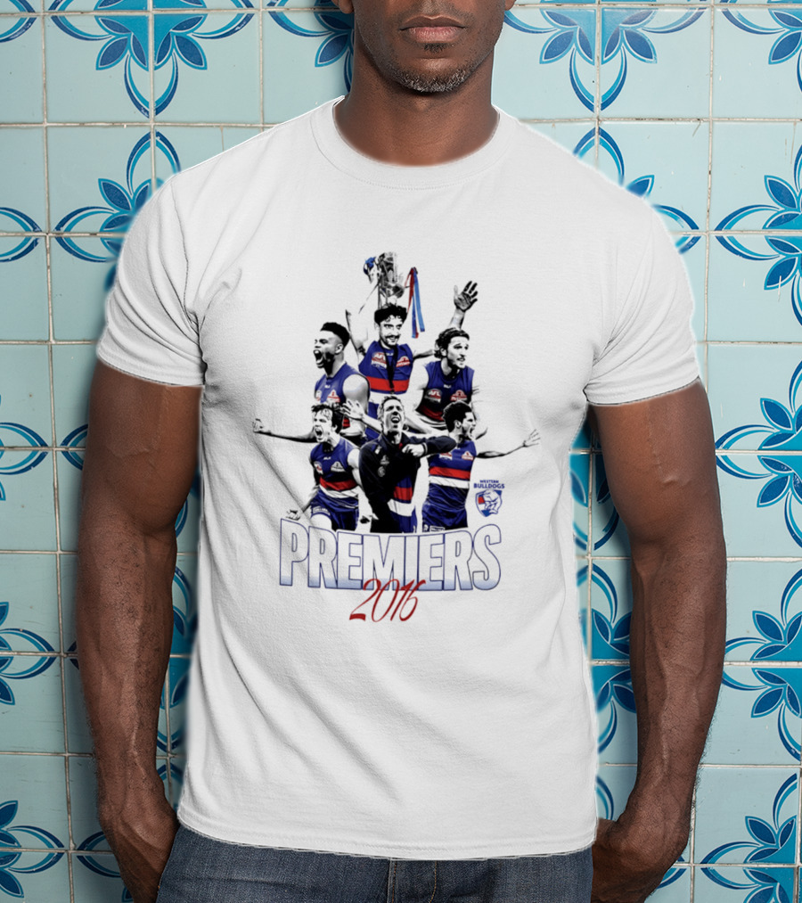 Western Bulldogs Premiers 2016 Celebration T-Shirt