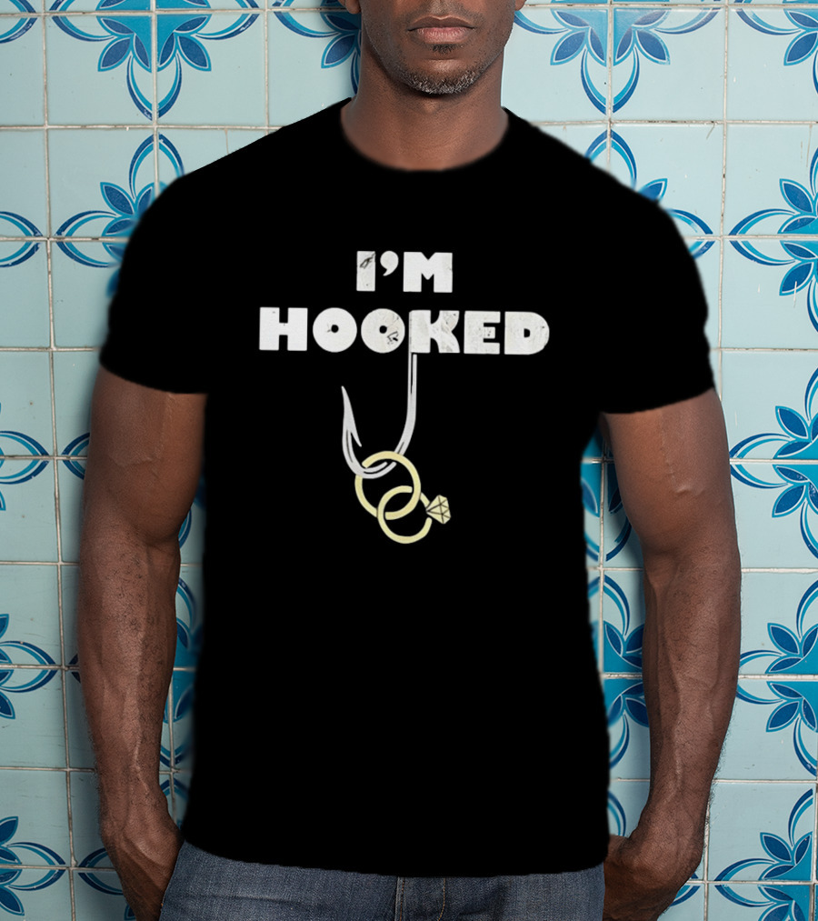 I'M Hooked Bride To Be Future Mrs Wedding Bands T-Shirt