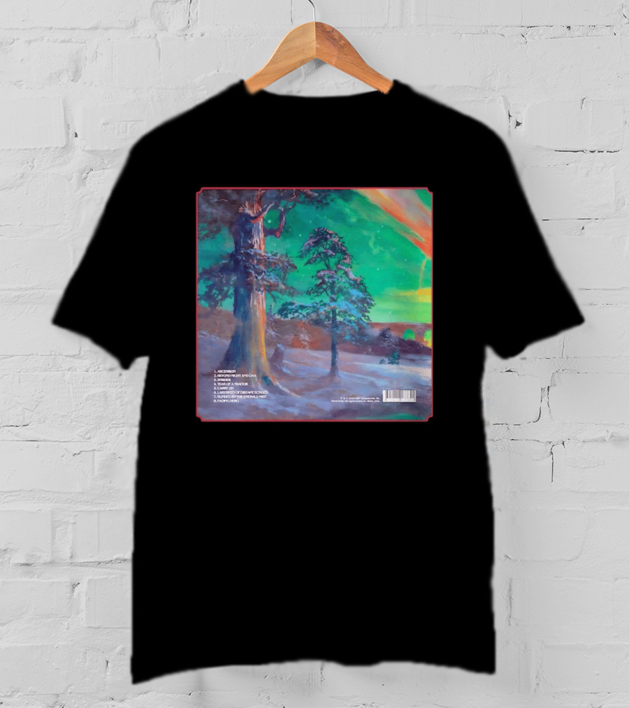 Ascension Beyond Heart And Day Emerald Mist Fading Hero T-Shirt