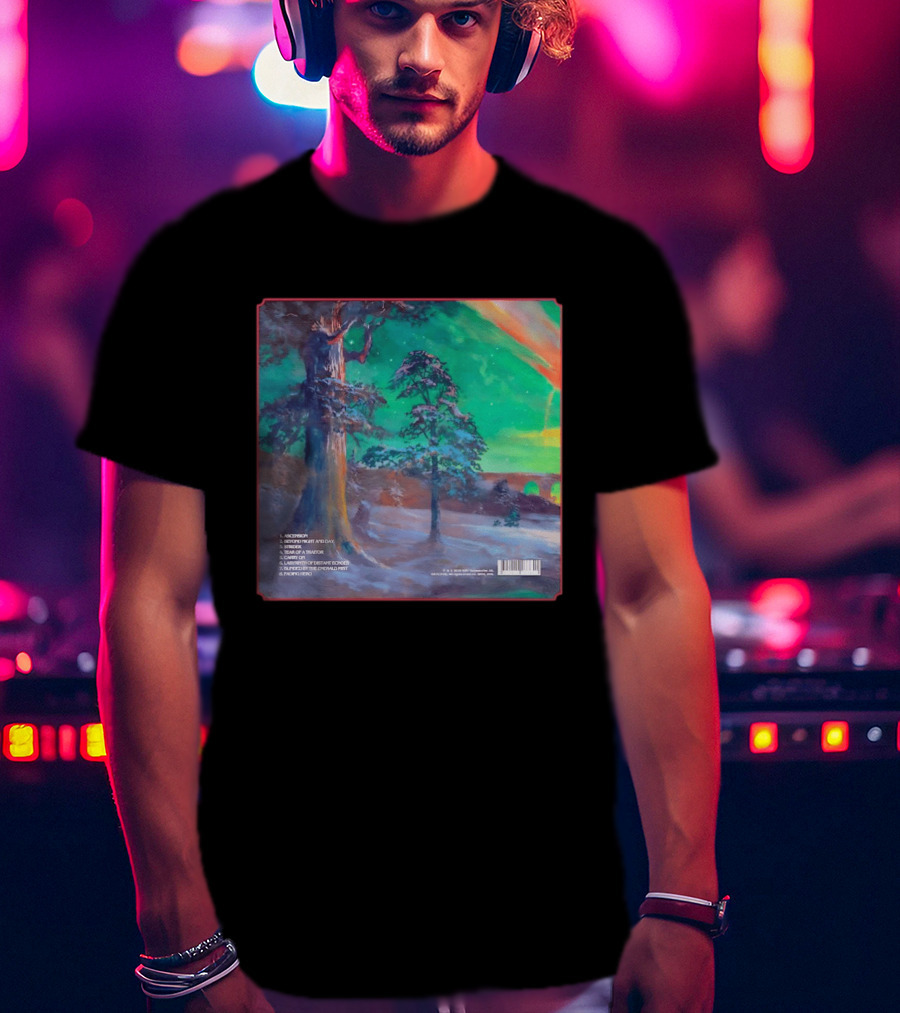 Ascension Beyond Heart And Day Emerald Mist Fading Hero T-Shirt