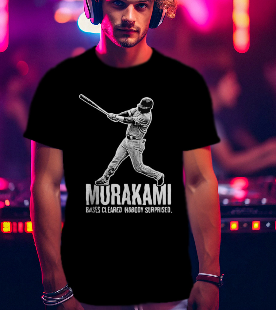 Murakami Bases Cleared Nobody Surprised Swinger Tokyo Yakult Swallows T-Shirt