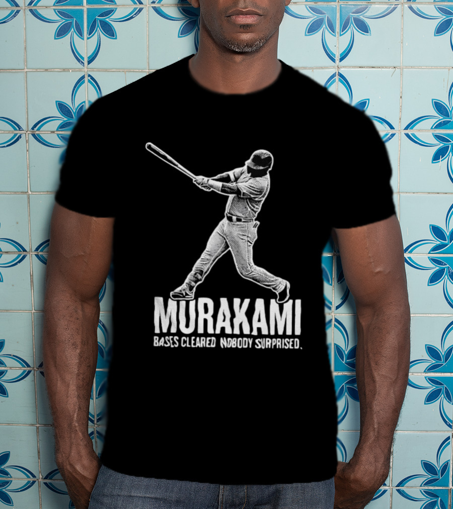 Murakami Bases Cleared Nobody Surprised Swinger Tokyo Yakult Swallows T-Shirt