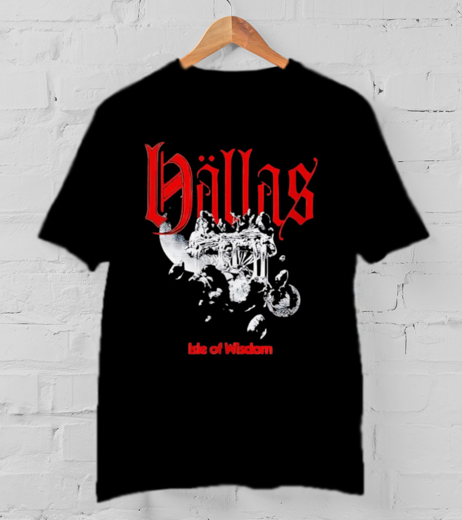 Hallas Isle Of Wisdom Floating Island Fantasy T-Shirt