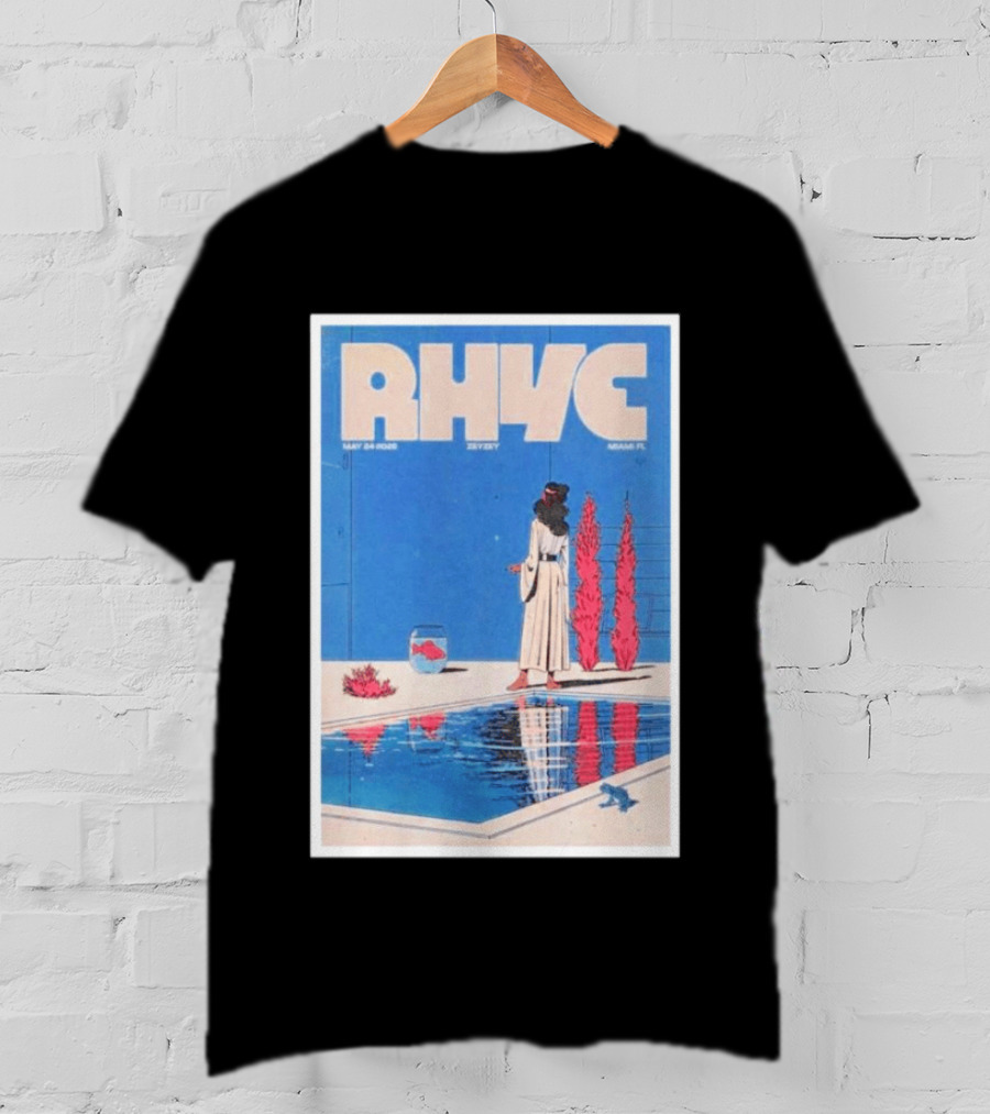 Rhye Zeyzey Poolside May 24 2026 Miami FL Retro Vibe T-Shirt