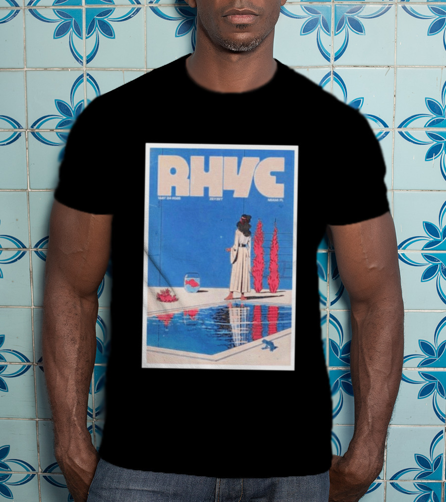 Rhye Zeyzey Poolside May 24 2026 Miami FL Retro Vibe T-Shirt