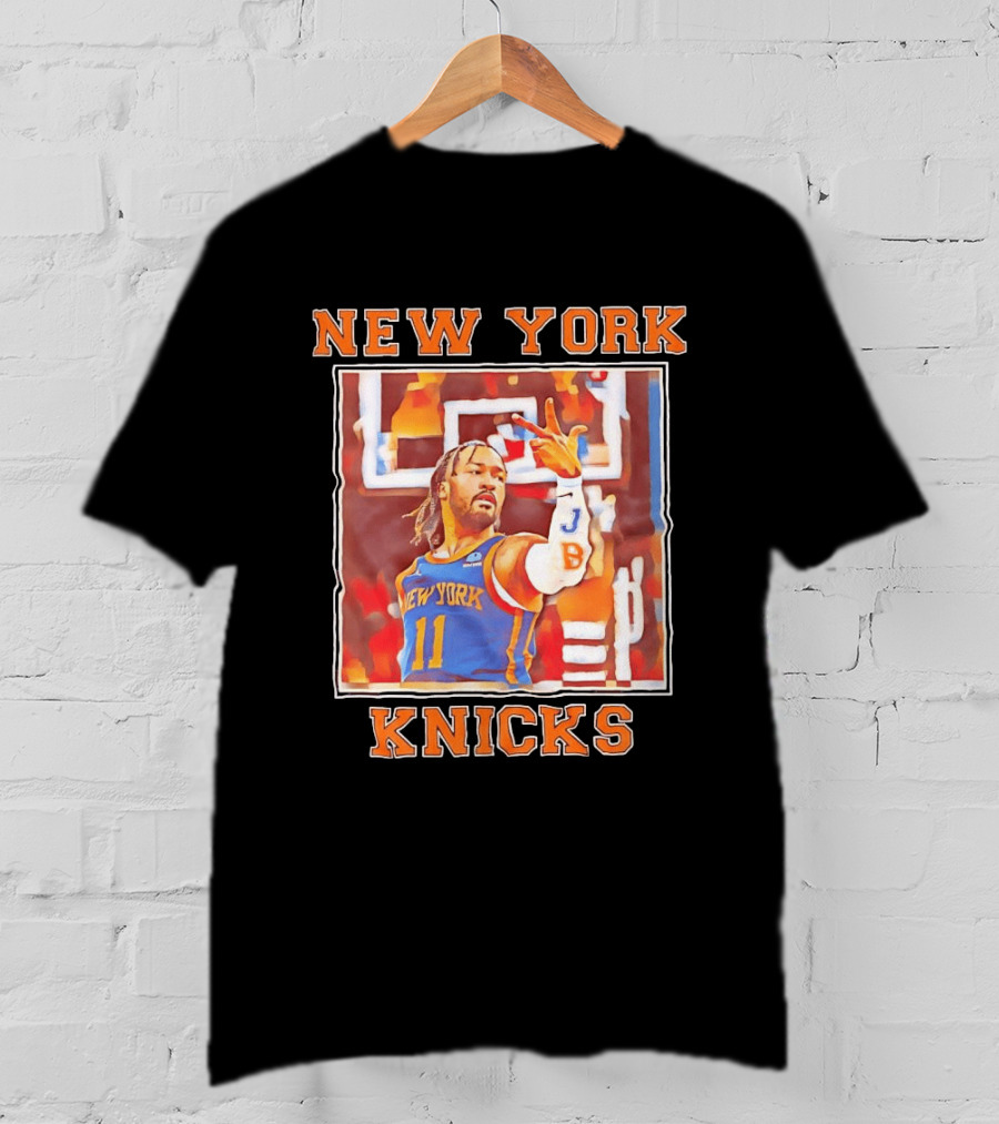 New York Knicks Jalen Brunson 11 JB Player Highlight T-Shirt