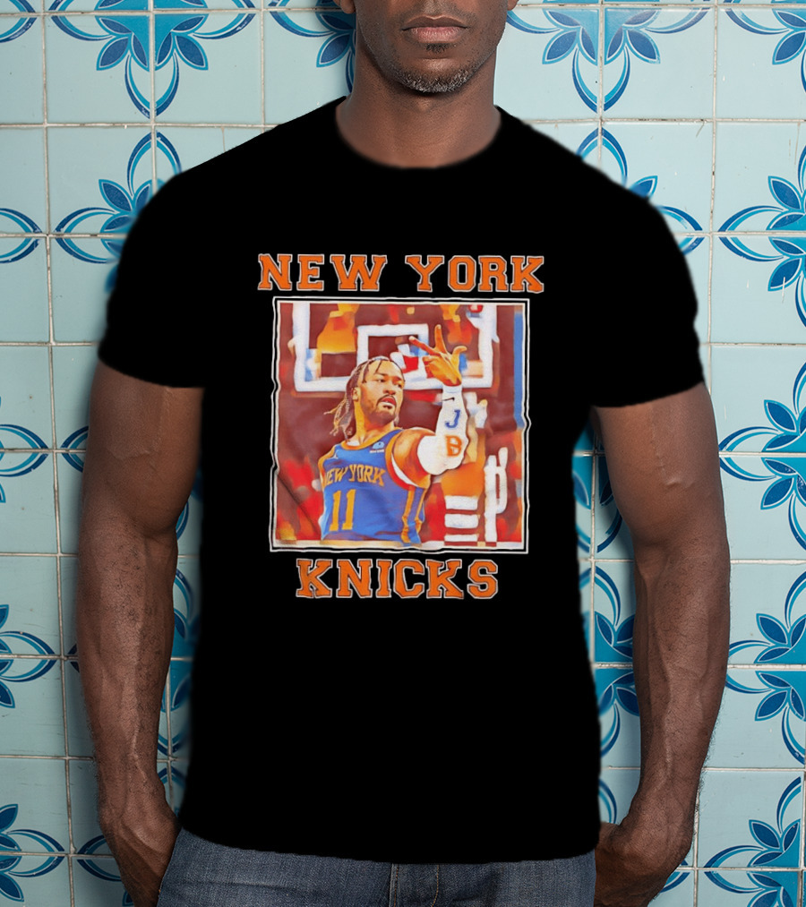 New York Knicks Jalen Brunson 11 JB Player Highlight T-Shirt