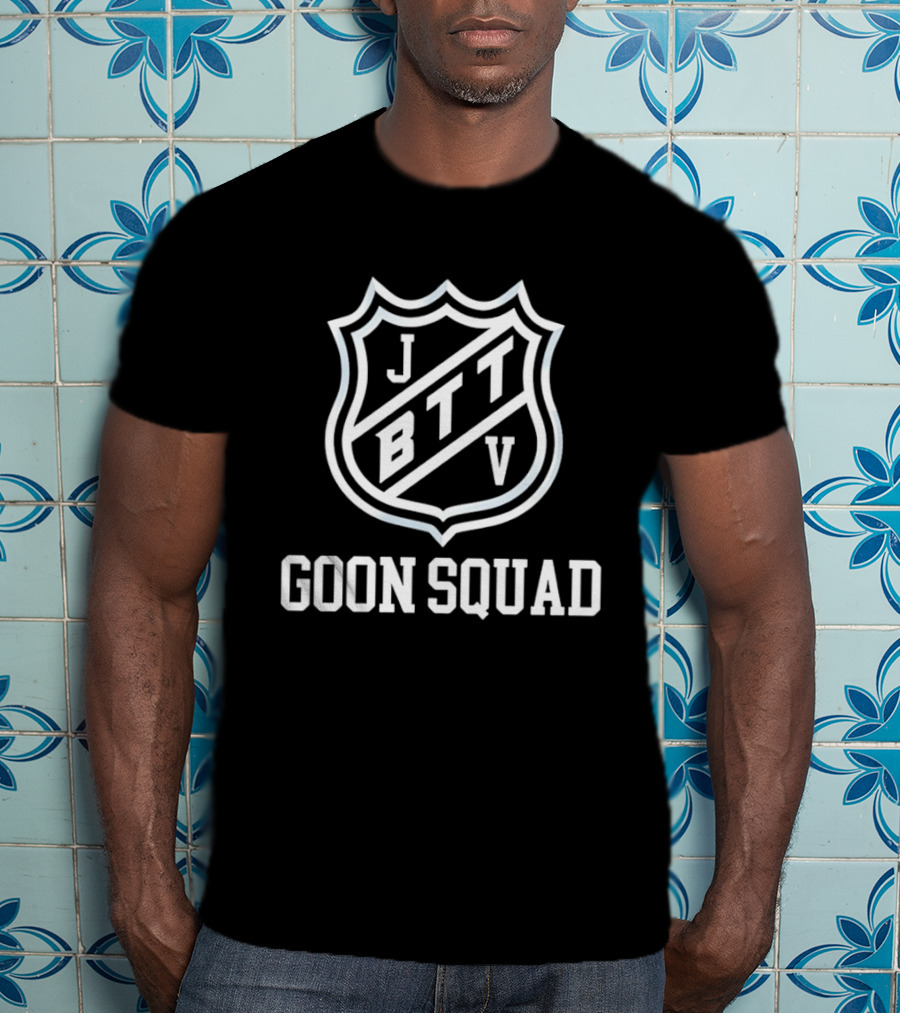 JBTTV Goon Squad Shield Emblem J BTT V T-Shirt