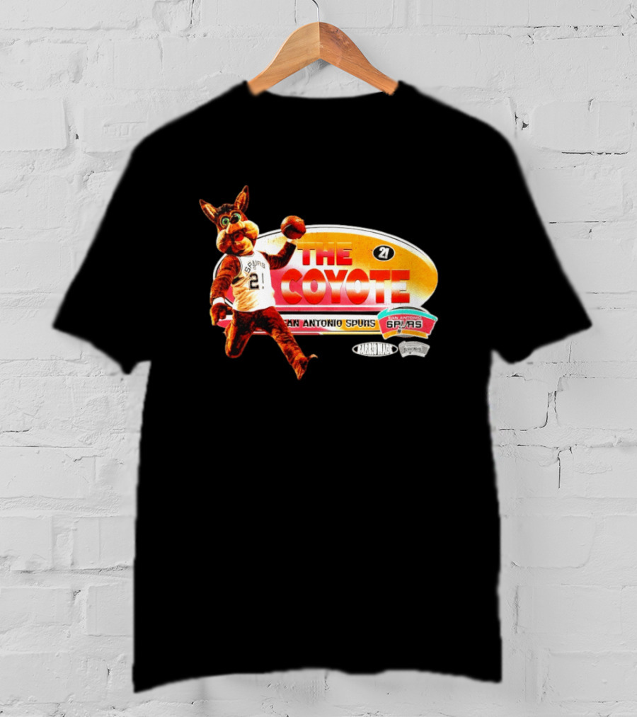 The Coyote 21 San Antonio Spurs Fans Karmanac T-Shirt