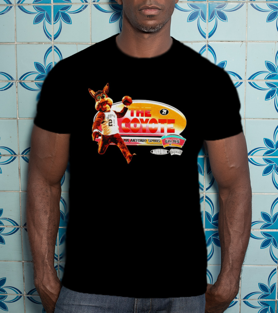 The Coyote 21 San Antonio Spurs Fans Karmanac T-Shirt