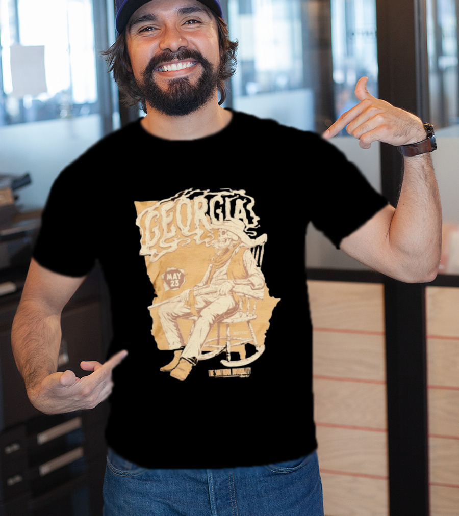 Georgia Skeleton Cowboy Southern Hospitality Tour May 23 MMXXVI T-Shirt