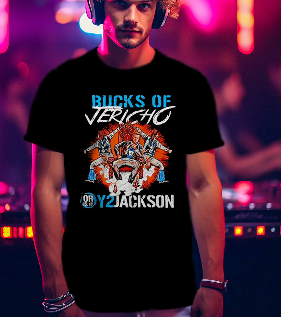 Bucks Of Jericho Y2Jackson Dynamic Wrestling Trio T-Shirt