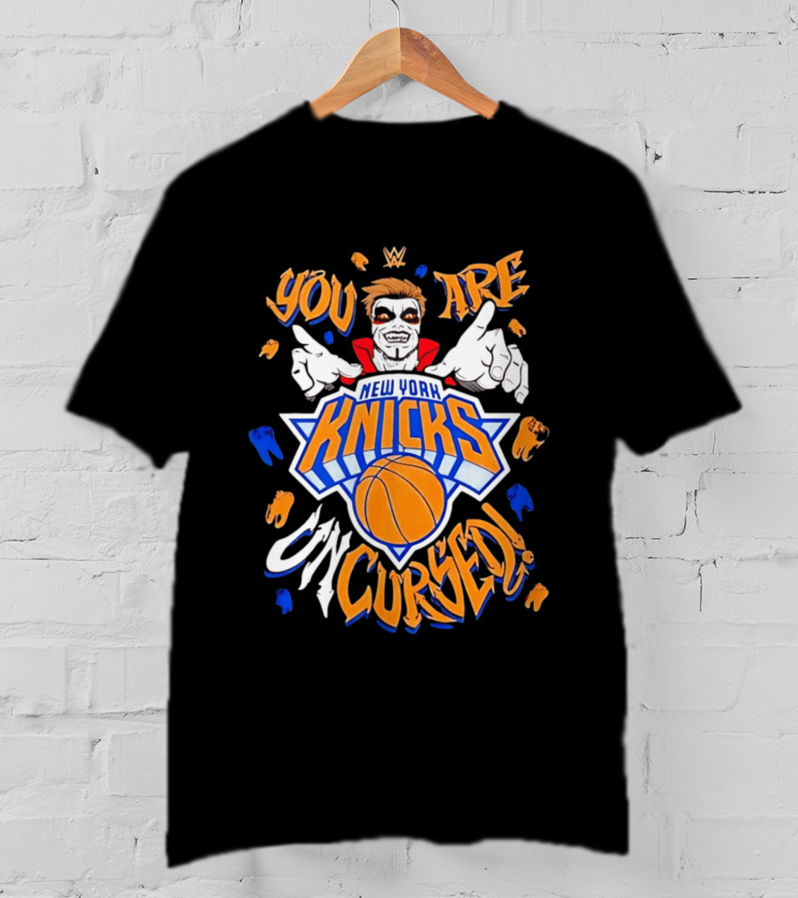 New York Knicks Danhausen You Are Cursed T-Shirt