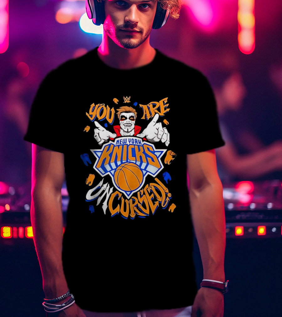 New York Knicks Danhausen You Are Cursed T-Shirt