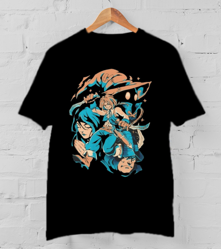 Final Fantasy IX Zidane Tribal Epic Adventure Thief T-Shirt