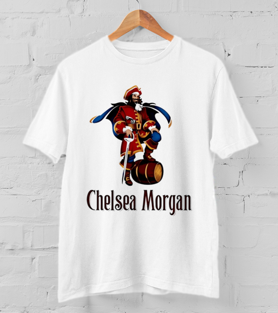 Chelsea Morgan Pirate Captain Red Coat T-Shirt
