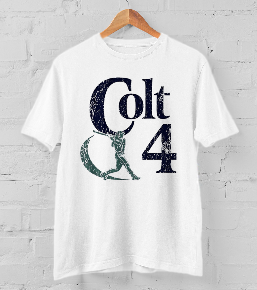 Colt 4 Colt Emerson Seattle Mariners MLB Players Association Baseball T-Shirt