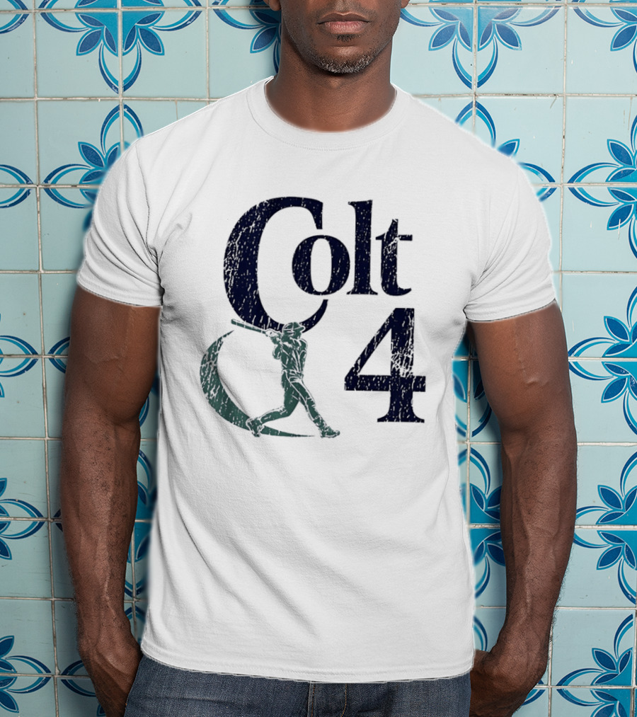 Colt 4 Colt Emerson Seattle Mariners MLB Players Association Baseball T-Shirt