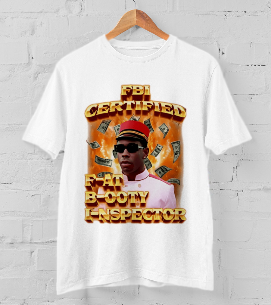 FBI Certified F At B Ooty I Nspector Money Explosion T-Shirt