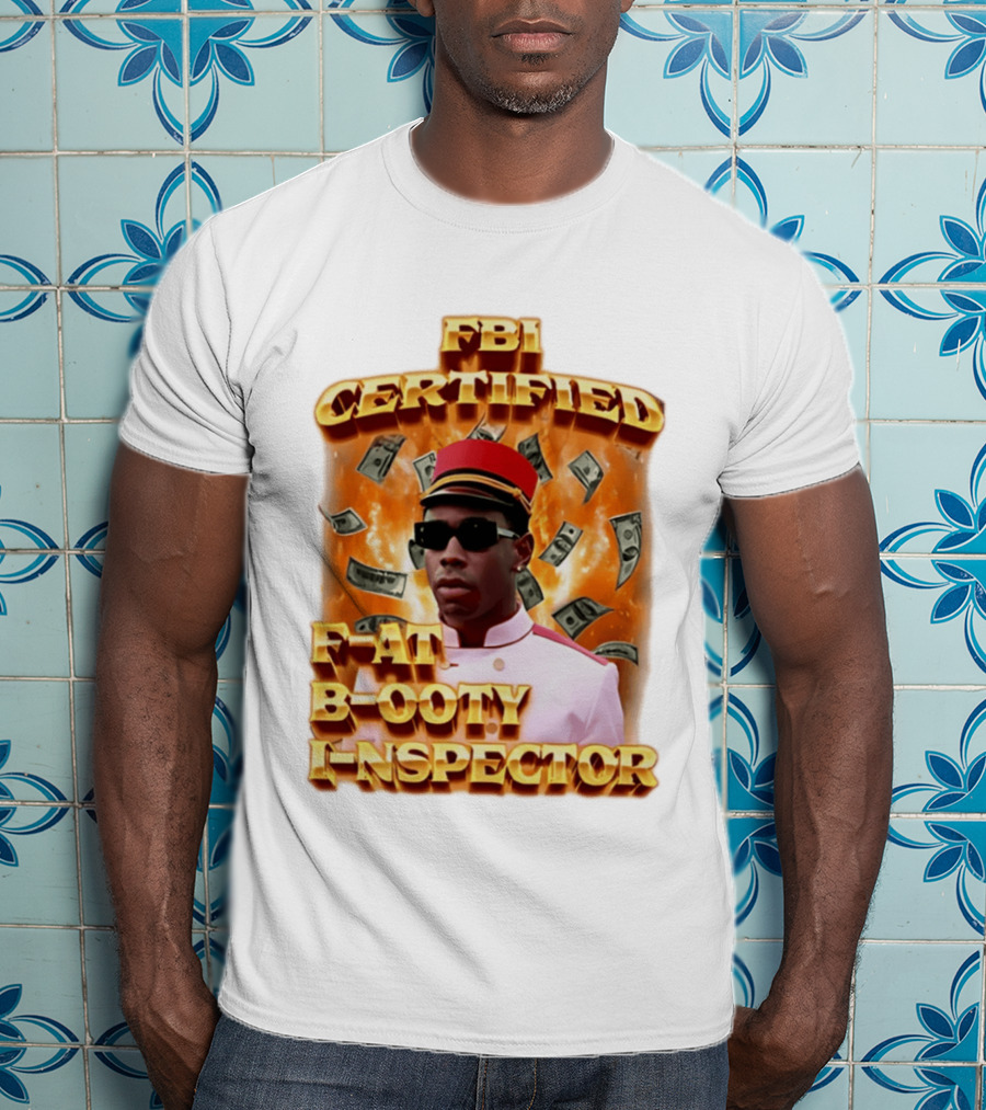FBI Certified F At B Ooty I Nspector Money Explosion T-Shirt