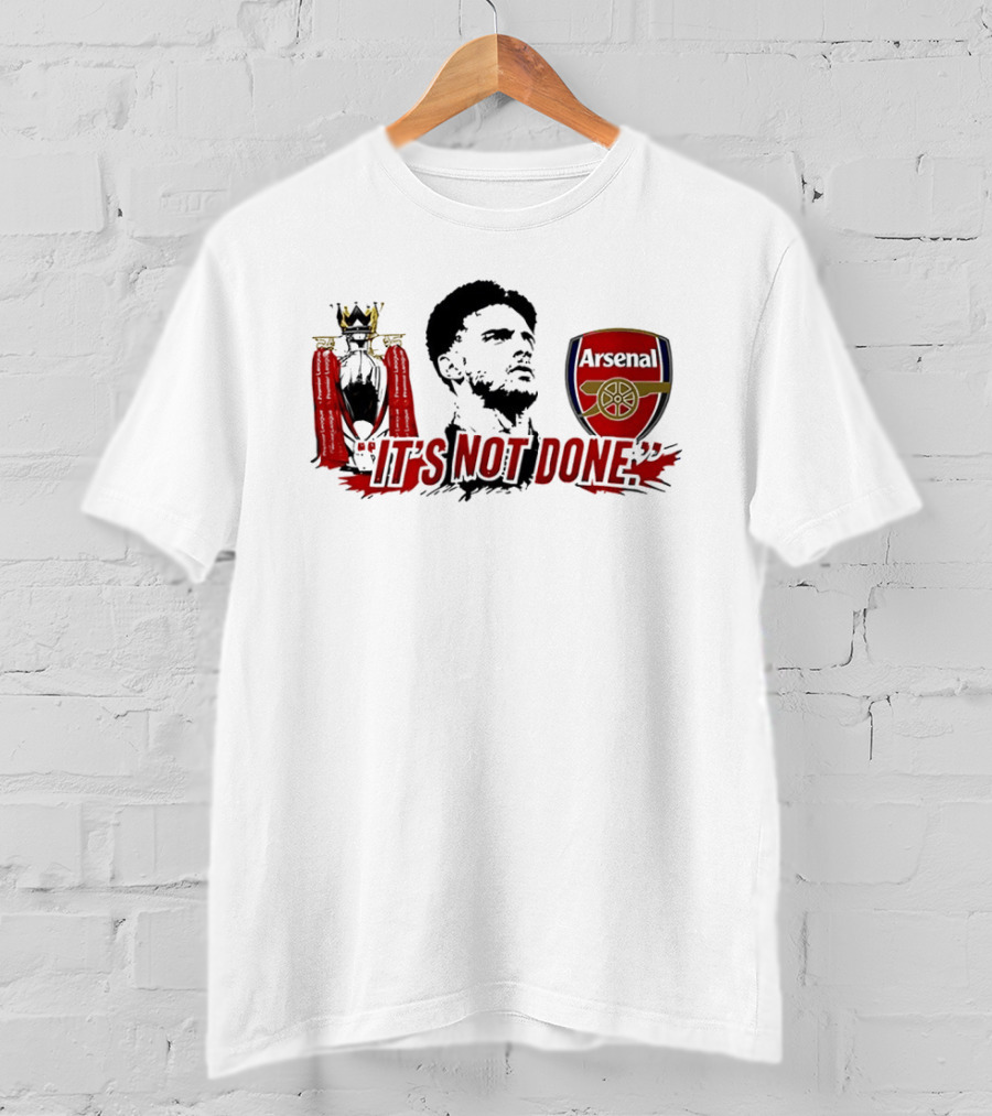 It's Not Done Declan Rice Arsenal Premier League Champion T-Shirt