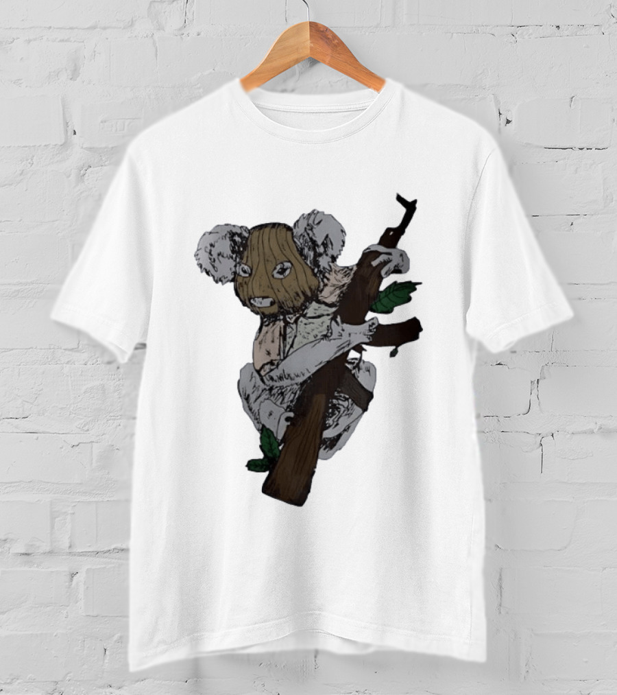 Flyquest Koala Ski Mask AK47 T-Shirt