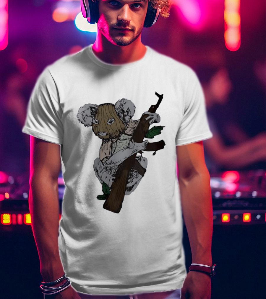 Flyquest Koala Ski Mask AK47 T-Shirt
