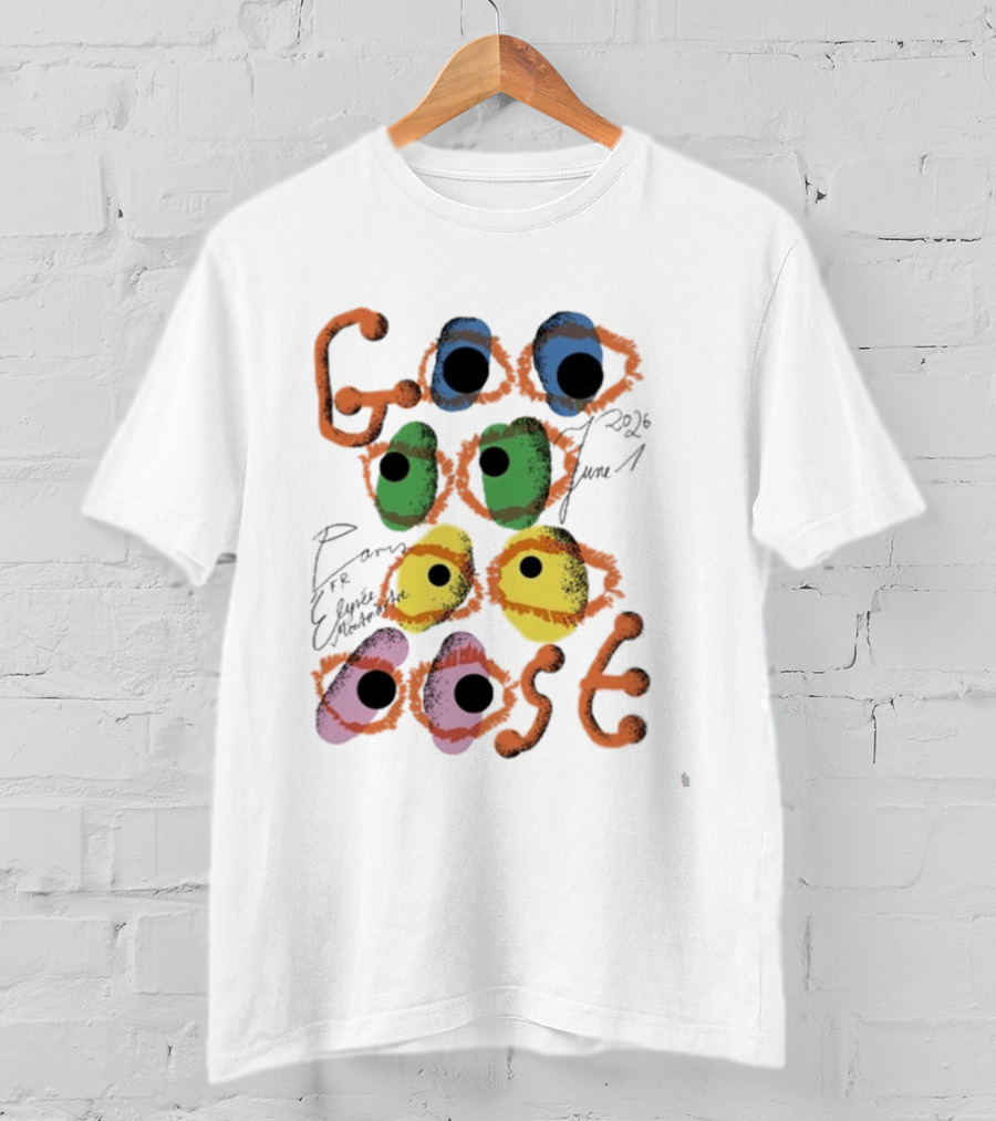 Goose Paris FR June 1 2026 Colorful Eyes T-Shirt