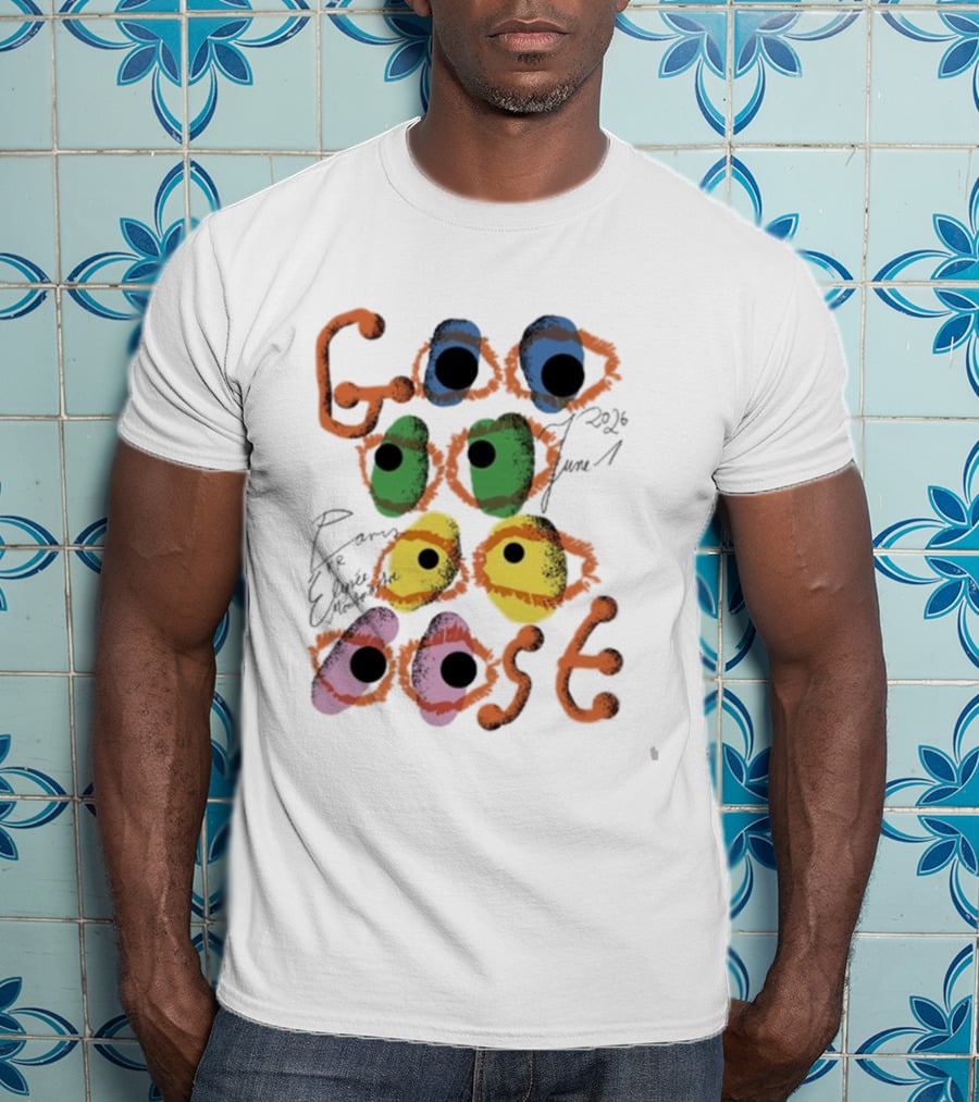 Goose Paris FR June 1 2026 Colorful Eyes T-Shirt