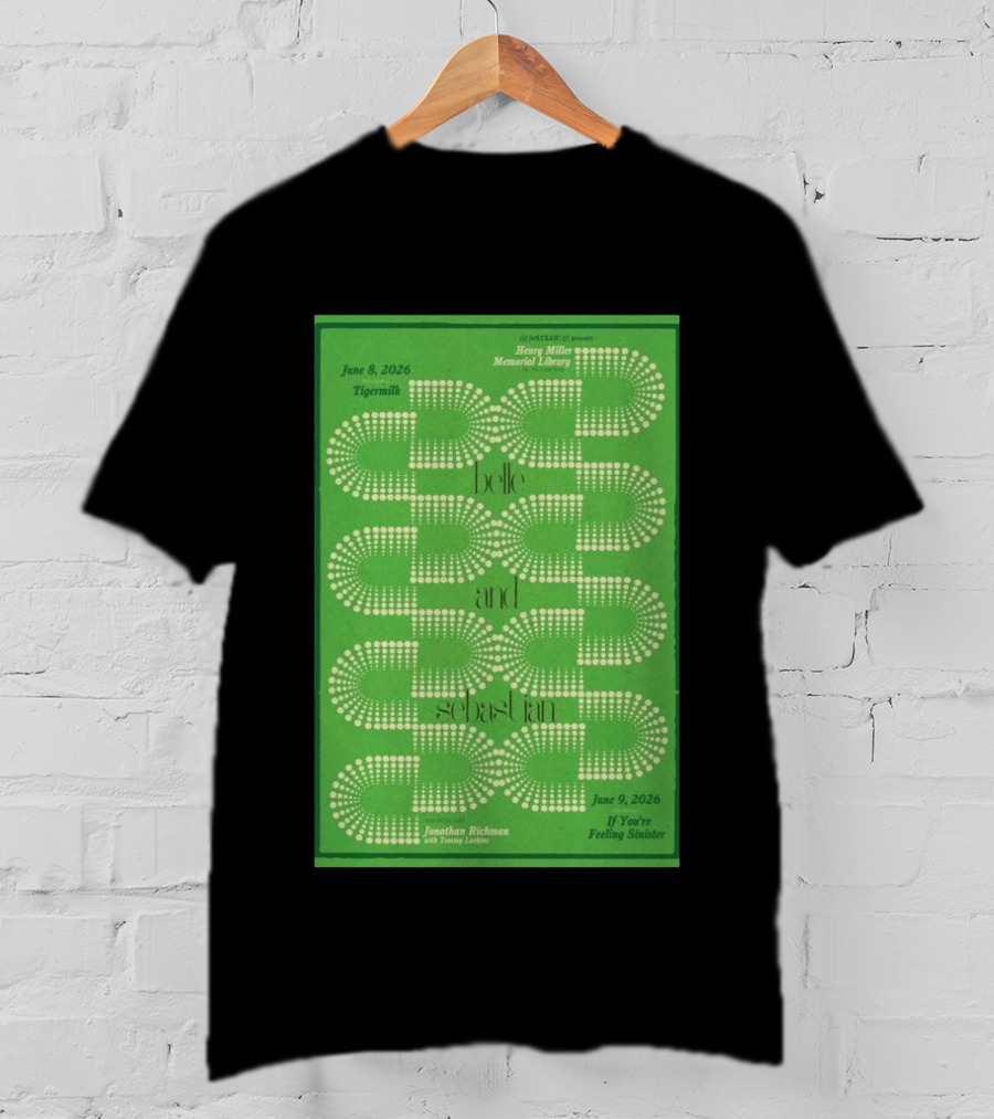 Belle And Sebastian June 9 2026 If You're Feeling Sinister T-Shirt