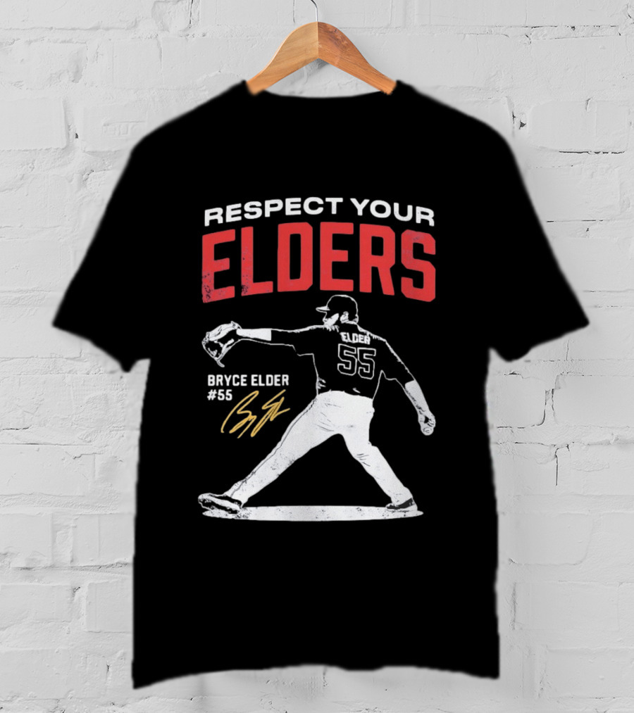 Respect Your Elders Bryce Elder #55 Atlanta T-Shirt
