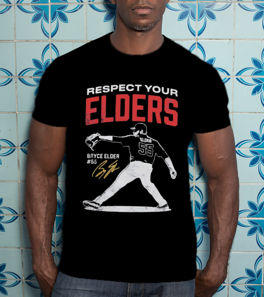 Respect Your Elders Bryce Elder #55 Atlanta T-Shirt