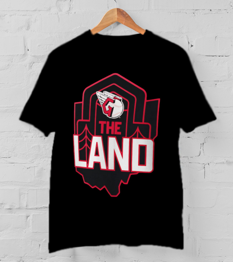 Cleveland Guardians The Land Baseball Winged G T-Shirt